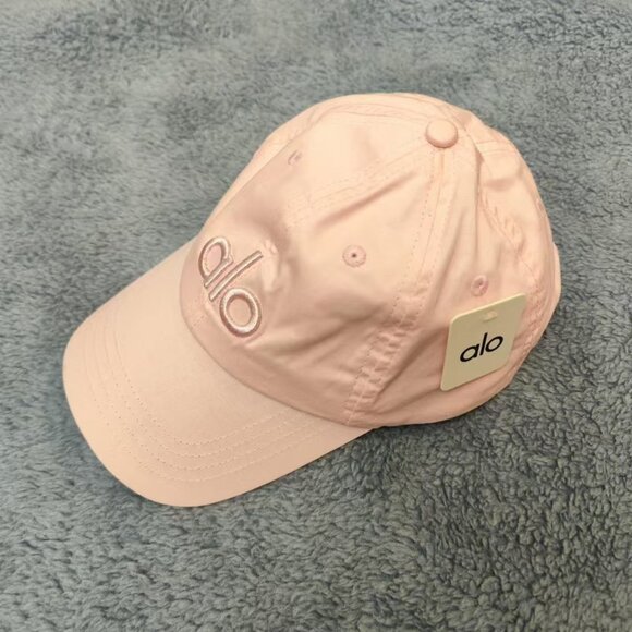 ☕️ALO DISTRICT TRUCKER HAT pink hat☕️ - Picture 2 of 4